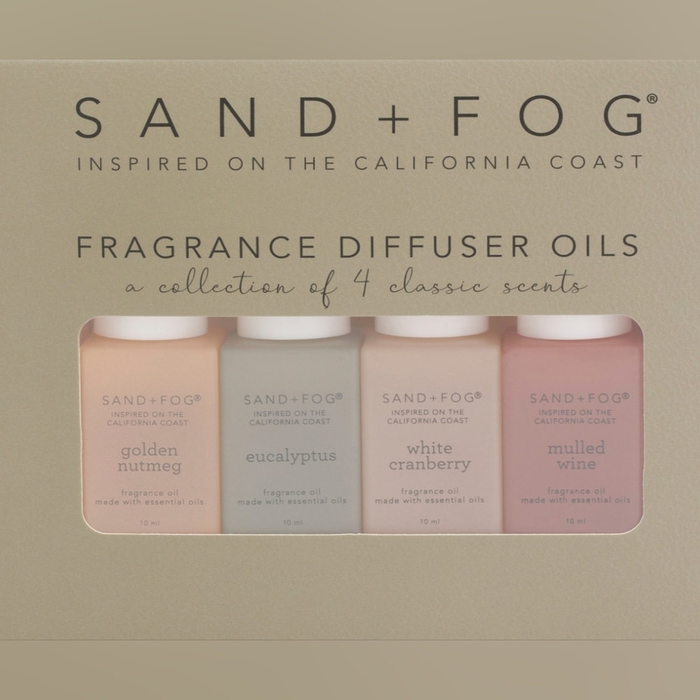 Sand and Fog 4pk Classic Diffuser Oils